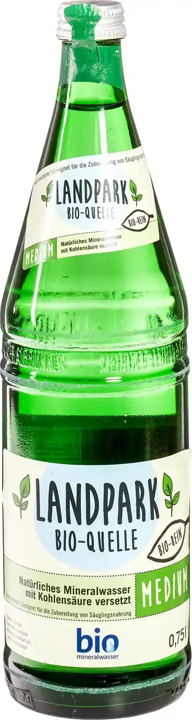 Licht bruisend mineraalwater
