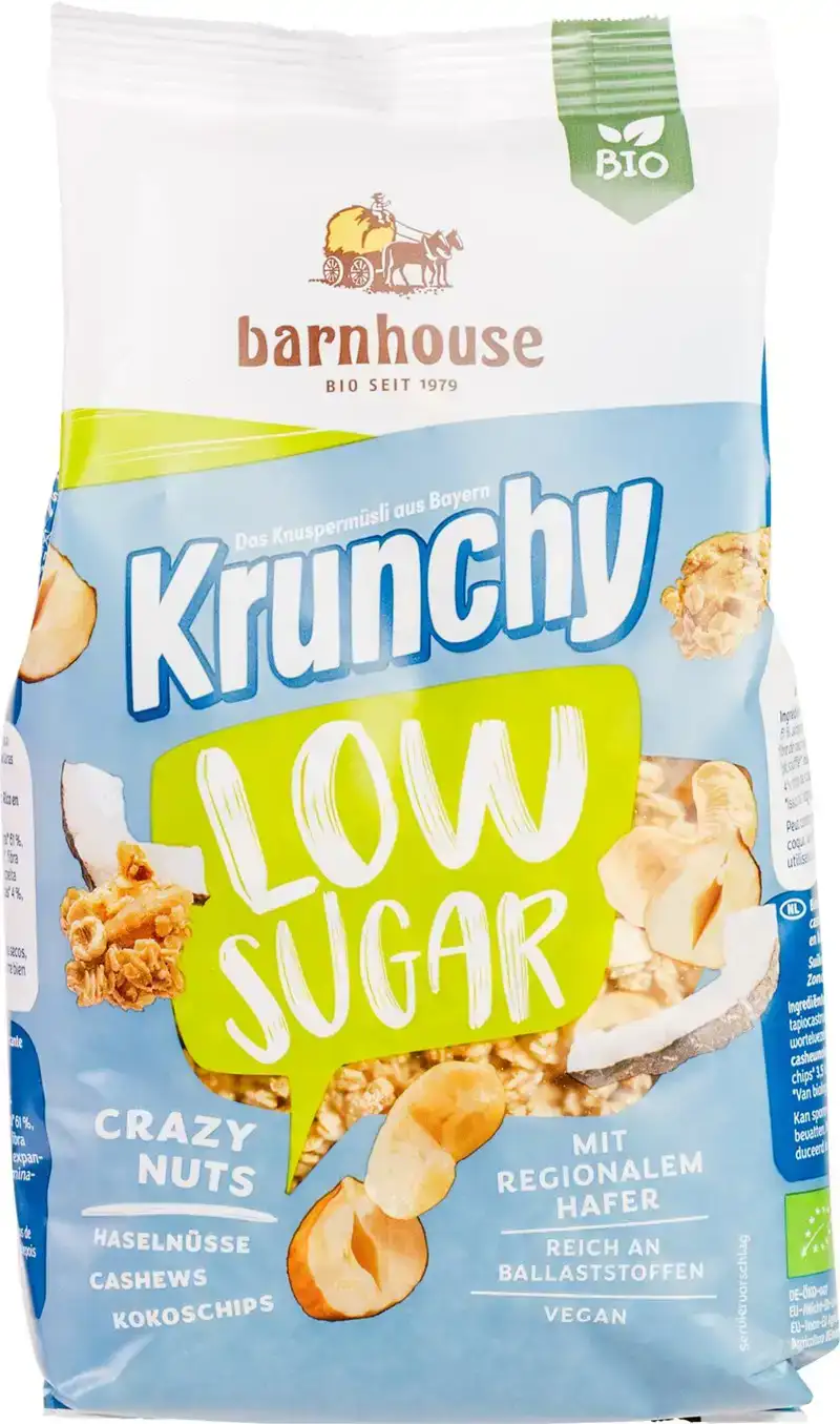 Low sugar muesli noten