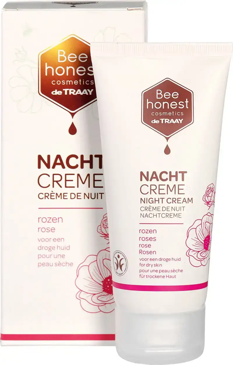 Nachtcrème rozen - droge huid