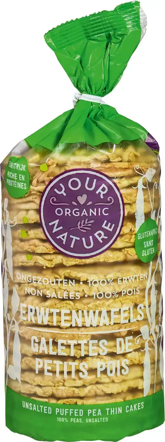 Erwtenwafels ongezouten