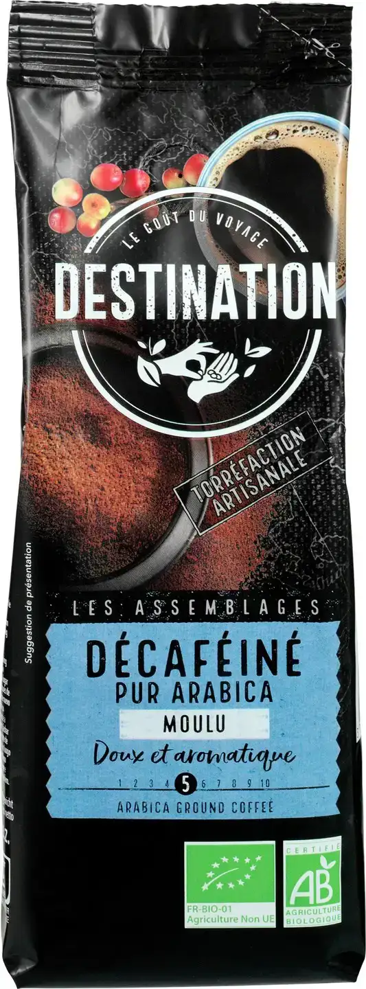 Gemalen koffie decaf
