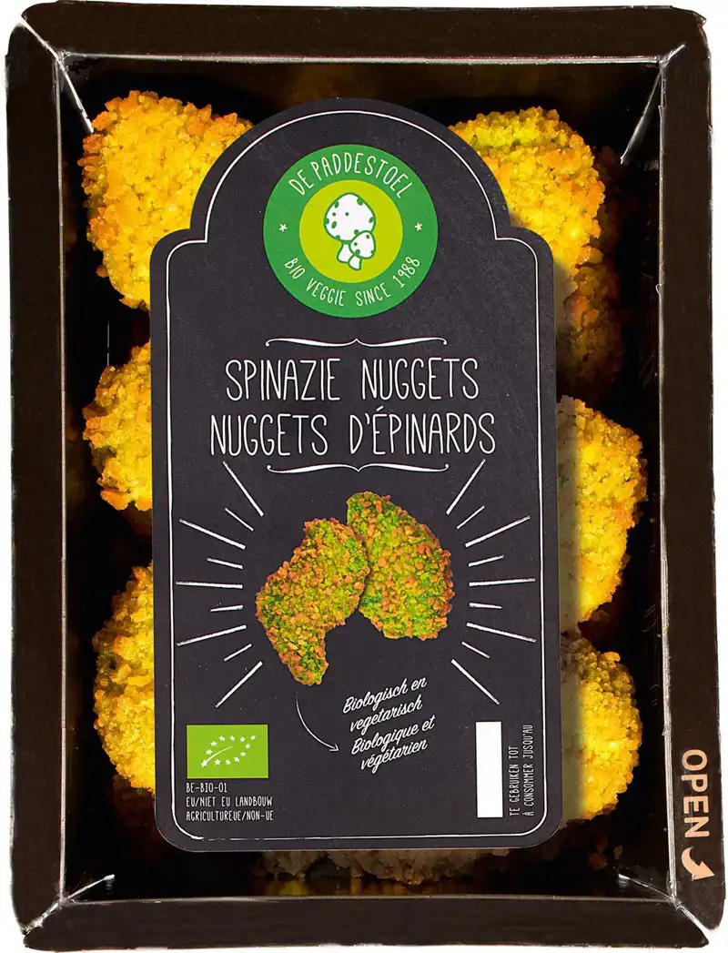 Spinazie nuggets