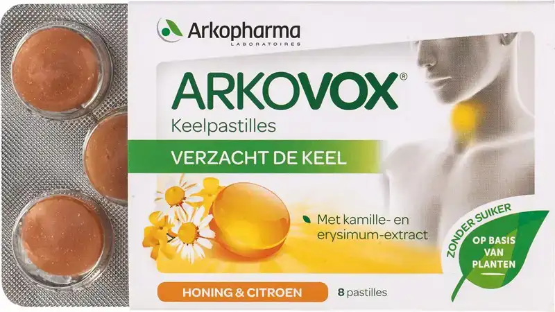 Keelpastilles honing-citroen