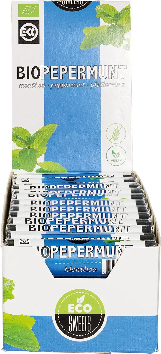 Pepermunttabletten rollen