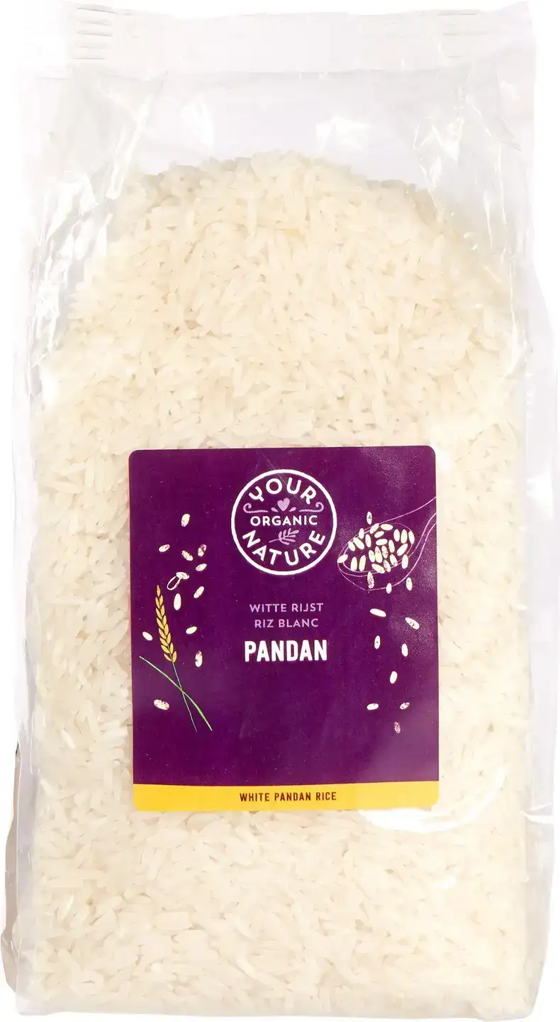 Witte pandanrijst